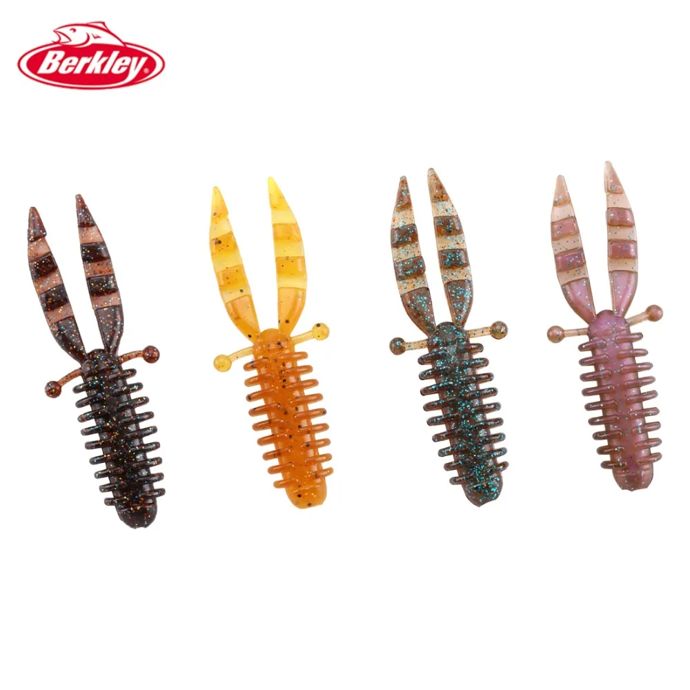 Бренд Berkley Powerbait PBSBS 8 шт./лот, мягкая рыболовная приманка, четыре цвета, 5,6 дюйма, см, силиконовая приманка для рыбалки, снасти