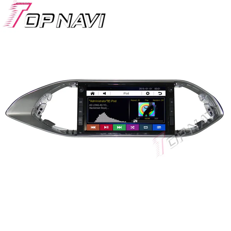 Top Topnavi 8" Car DVD GPS For peugeot 308S Car Radio Multimedia Audio Stereo In Dash,Wince System 5