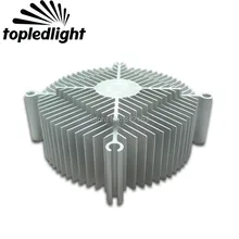 Topledlight настроить 20 Вт 30 Вт высокой мощности алюминиевый радиатор охлаждения светодиодный излучатель лампы основания 110X35 мм