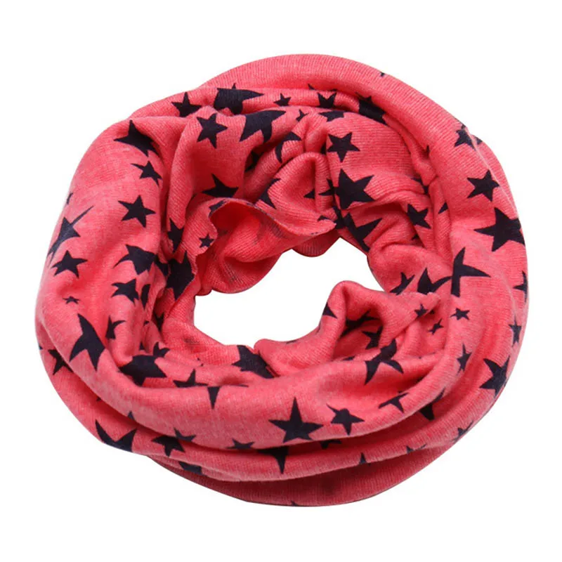 

Children Kids Scarf Scarves Warm Loops Neckerchief Stars Fashion Comfortable For Winter TY66