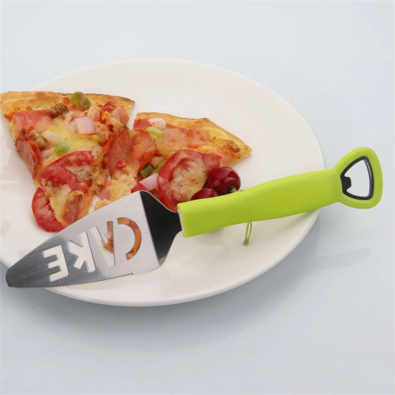Kitchen Tools Pizza Peels ABS Stainless Steel Pizza Word hollow Shovel