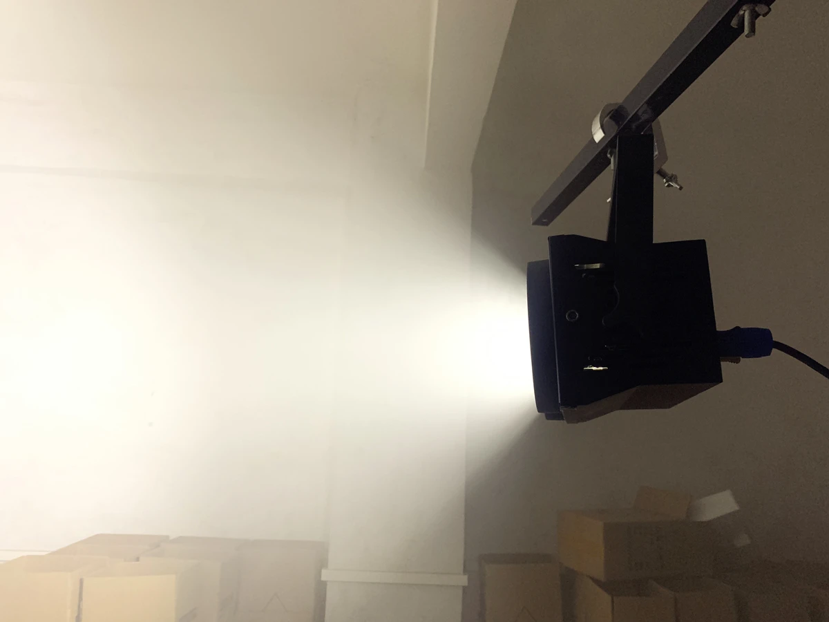 4 шт. 2x100 Вт COB светодиодный светильник для аудитории с чехлом 2eyes RGBWA UV 6 в 1 200