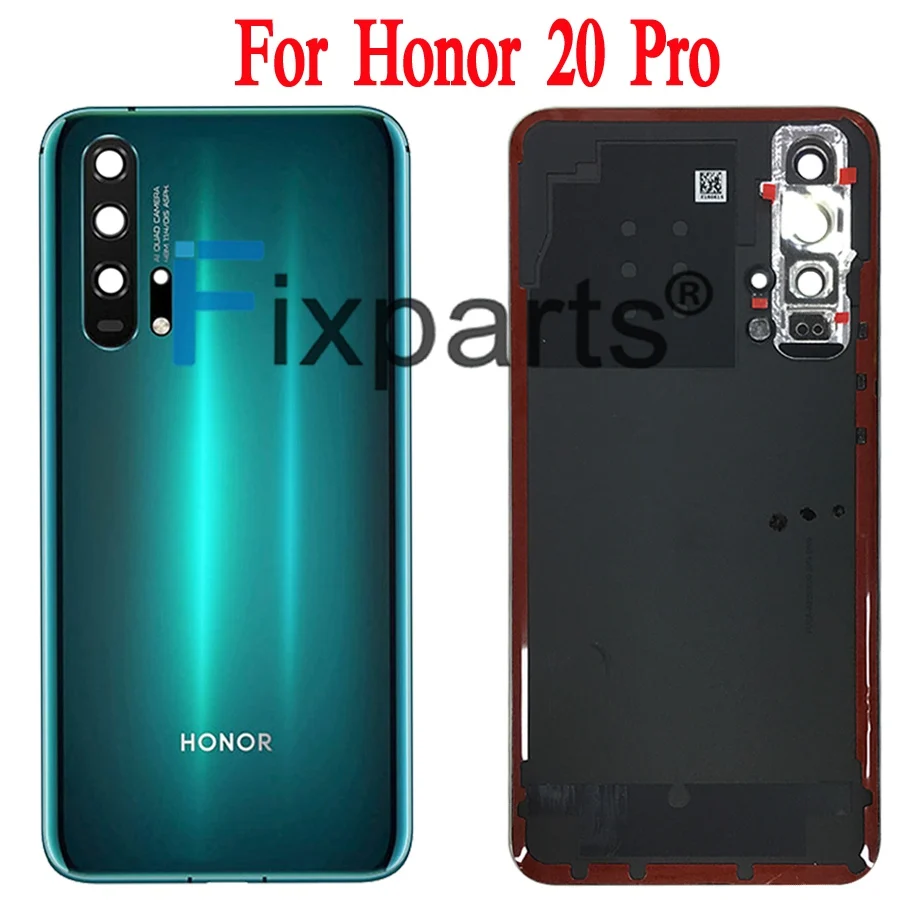 Новинка,, huawei Honor 20, крышка для батареи, задняя дверь, корпус, задний Чехол, замена huawei Honor 20 Pro, крышка для батареи