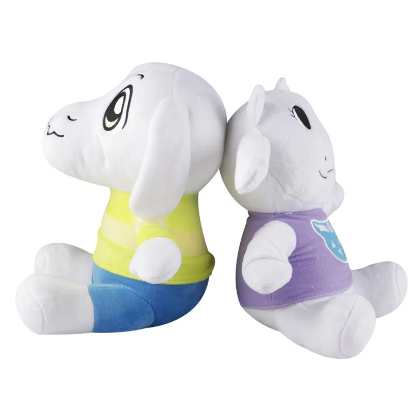 2 шт./лот 26 см Плюшевые игрушки Undertale Asriel & Toriel куклы милые плюшевые мягкие для