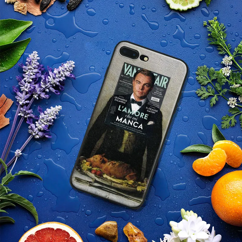 

Leonardo DiCaprio Collage fun art Tpu Soft Silicone Phone Case Cover Shell For Apple IPhone 5 5s SE 6 6s 7 8 Plus X 10