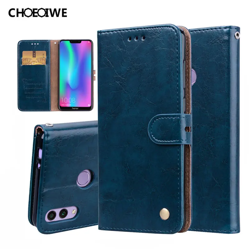 CHOEOIWE Cover for Honor 9 Lite 8C Business Flip Case Huawei Nova 4E 3E 2i 3 3i PU Leather Wallet Anti-knock Shell | Мобильные