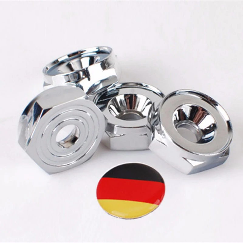 Sweden National flag license plate frame screws anti - theft screws (3)