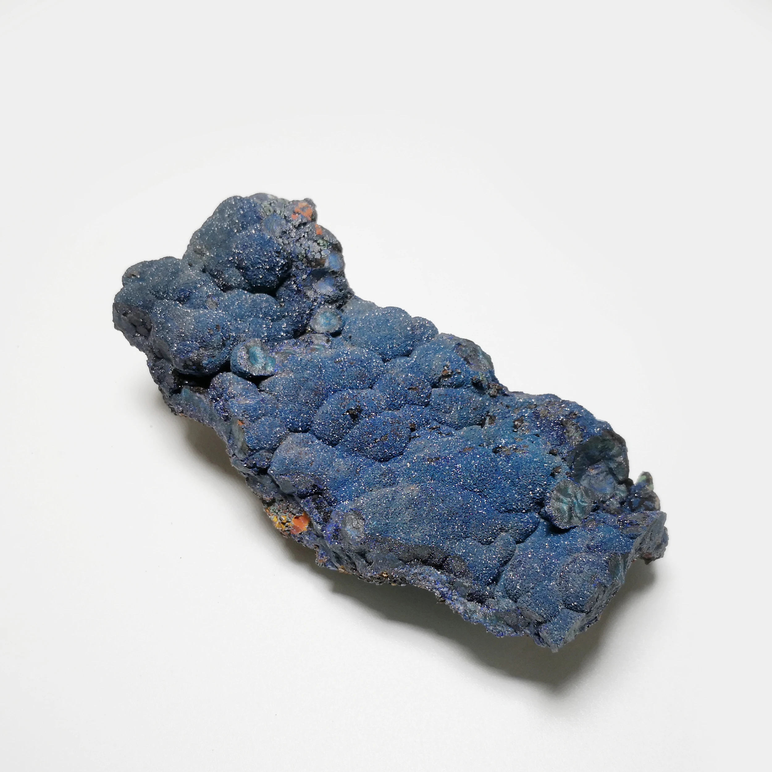 

211g NATURAL Stones and Minerals Laos malachite azurite ore crystal specimens blue ore C2-21