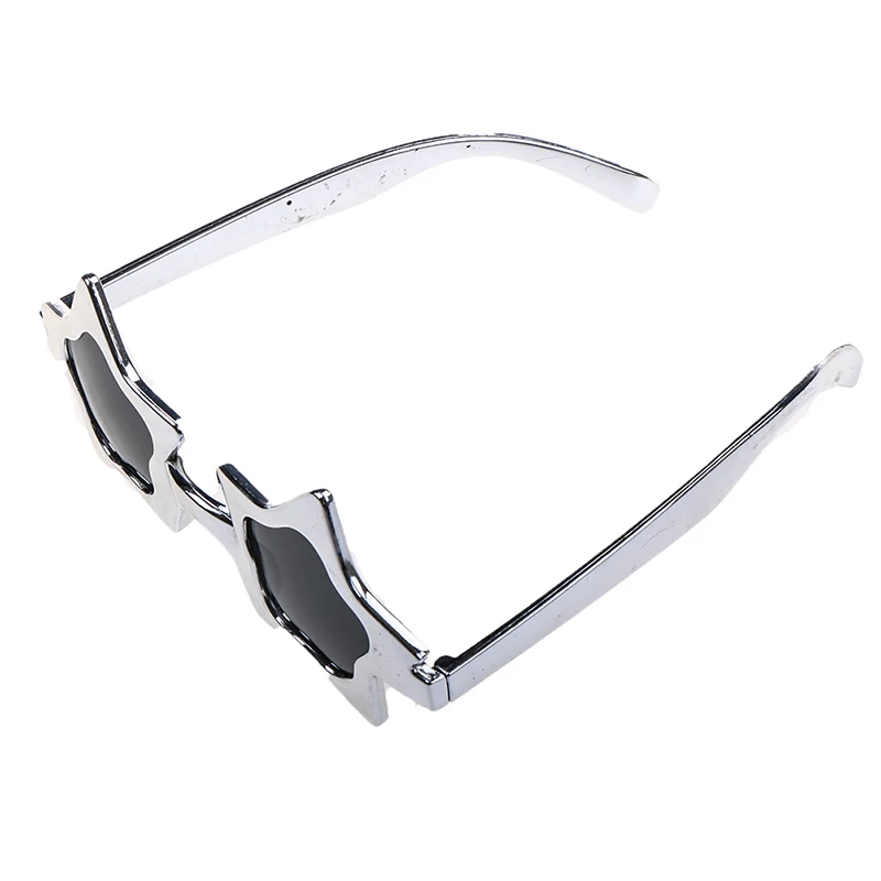 1 шт. забавные Блестящий металлический Морская звезда очки с блестками для