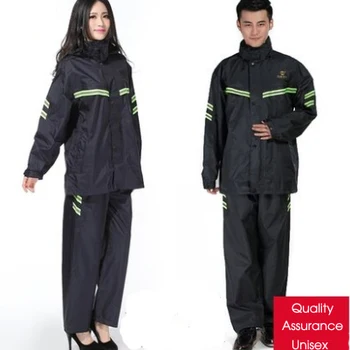 남녀공용 오토바이 비옷, 골프 낚시용 비옷 바지, 여성용 레인 재킷, 안전 반사 유니섹스 스타일