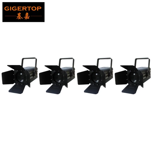 TIPTOP TP-018 180 Вт RGBW 4в1 COB пленка как Arri светодиодный Fresnel студийный Точечный светильник камера DV видеокамера алюминиевый зум профиль свет - Цвет: 4