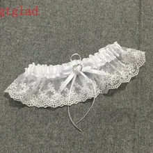 Свадебные Подвязки, стразы, бисер, белая вышивка, цветочные сексуальные подвязки для женщин/невесты, кольцо на бедро, подвязки для ног невесты