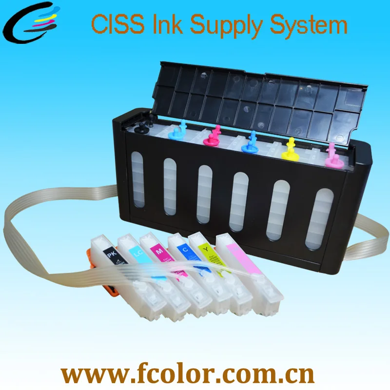 

IC70 CISS Continuous Ink System For EPS806 906F EP976A EP306 Printer CIS Empty with Chip