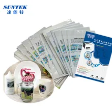 50sheets/лот A4 Размеры бумага для наклейки с водной горкой для лазерный принтер прозрачный Цвет водопереводимая бумага наклейка Бумага для Керамика, лак для ногтей