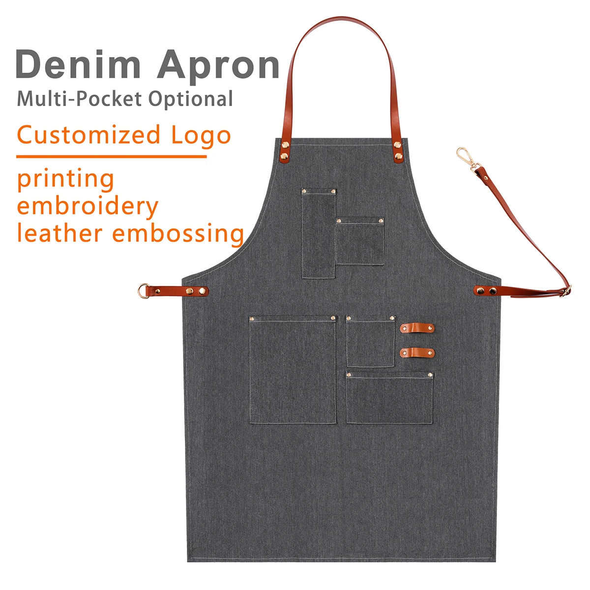 Portugal Flag Home Cooking Kitchen Half Body Waist Aprons Sewing Pocket Apron