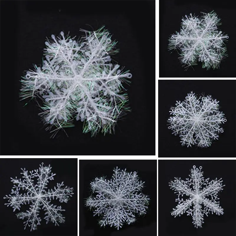 Christmas Snow Decoration Snowflake Wedding Romantic Snowflake Decor Home Garden Festive Party Supplies Frozen Instant Snow