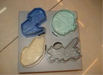 

The latest version 3D Stamp Star Wars Set cake Cookie Cutter Fondant decorating tools 120pcs/set Free DHL/Fedex