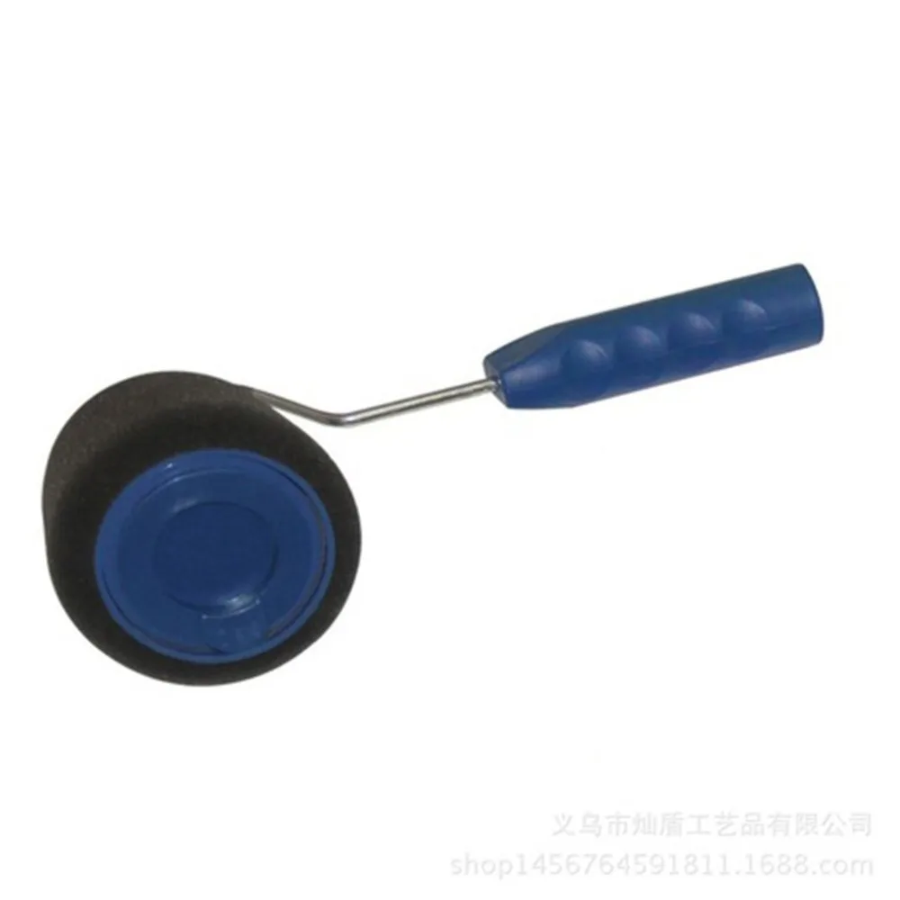 فرشاة دوارة للرسم طقم أدوات جدار الطباعة فرشاة مع 3 تمديد مقبض عصا الطلاء عداء برو للمنزل مكتب غرفة