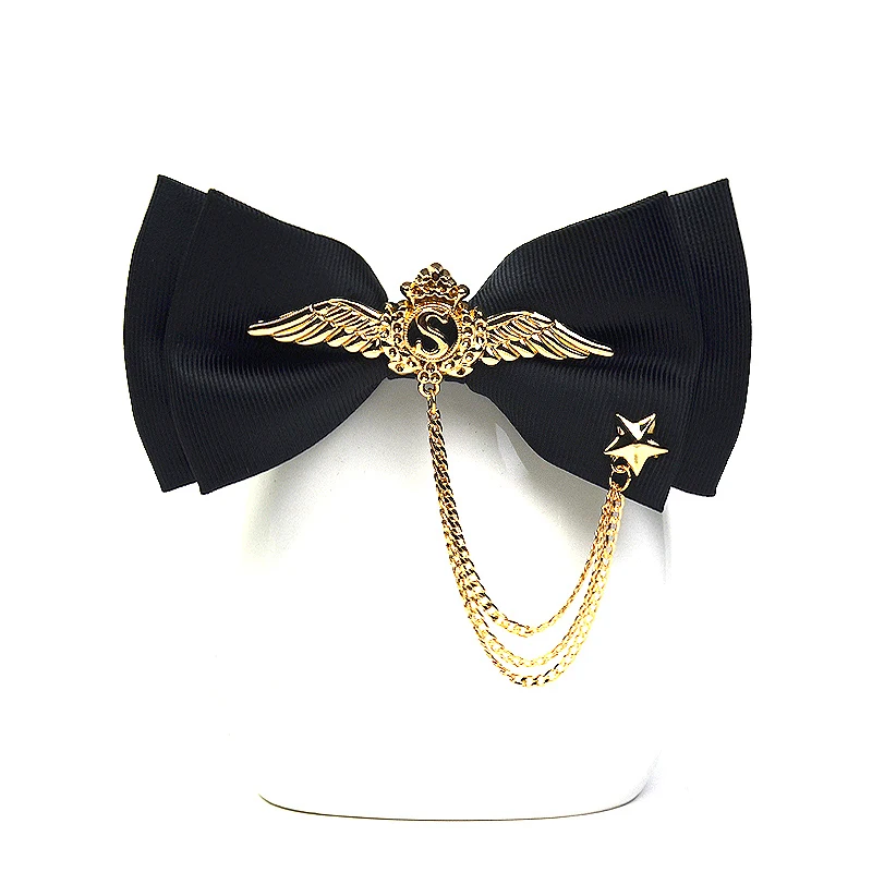 Высокое качество Британский модный бренд с бантом галстук Роскошный Металлический Лось гладкие однотонные золотые галстуки-бабочки для мужчин официальные свадебные бабочки