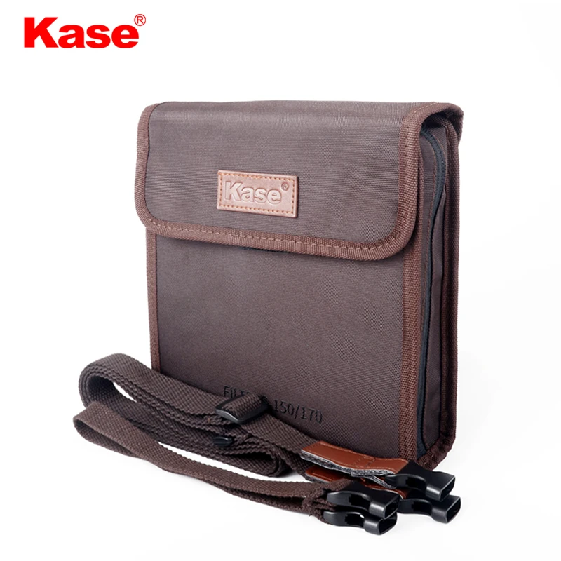 

Kase Canvas Filter Soft Bag Protector Case Pouch for 150x150mm 150x170mm 170x170mm 170x190mm Square Filters,Can hold 10 Filters