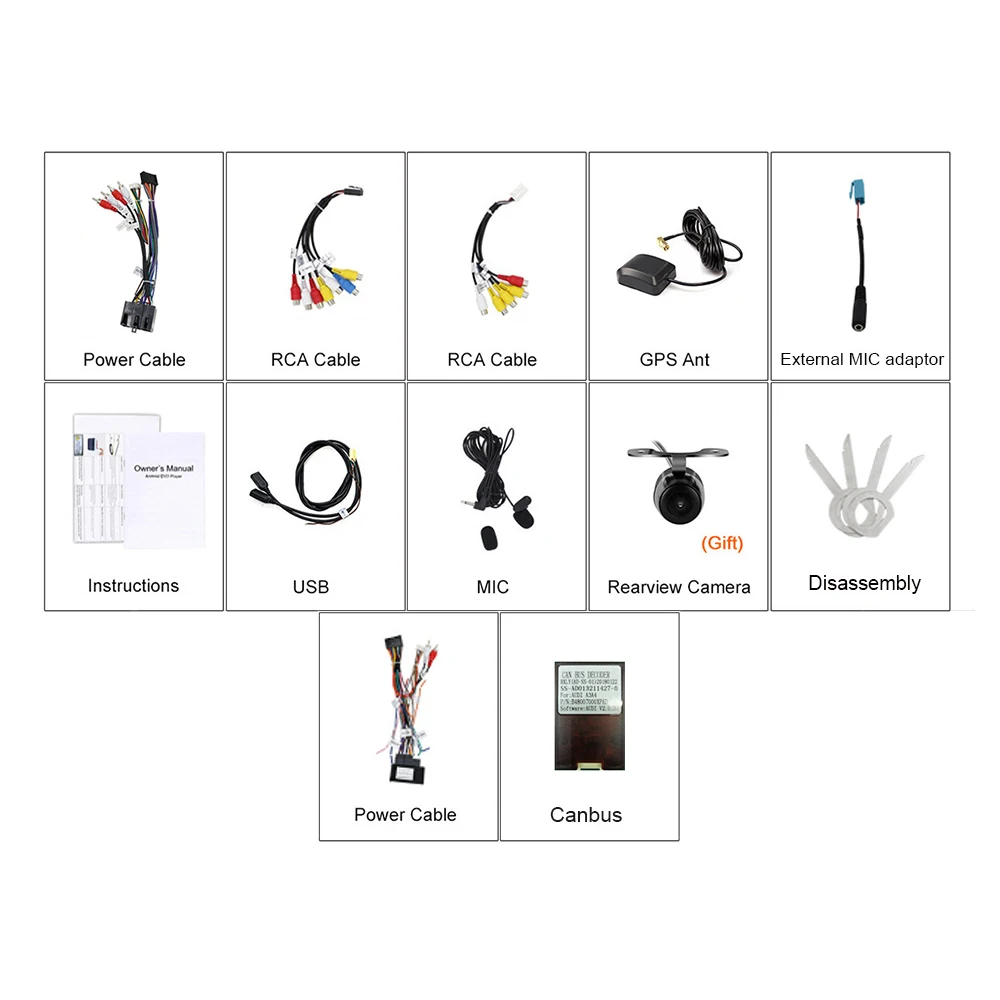 Clearance Octa 8 core 2 Din Car Multimedia Player GPS Android 9 DVD Automotivo For Audi/A4/S4 2002-2008 Radio Quad Cores RAM 2GB ROM 32GB 4