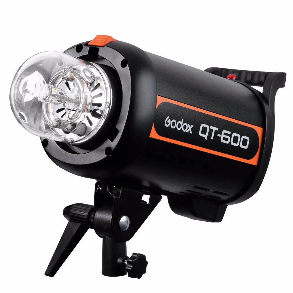 Godox qt-600 Скорость Студия Строб вспышка света Освещение лампы Глава AC100-120V/60 Гц 600 Вт 600ws