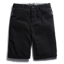 Прямая, новинка, модные мужские шорты-карго, хлопковые мужские однотонные короткие брюки, большие размеры 28-38 JPDK28