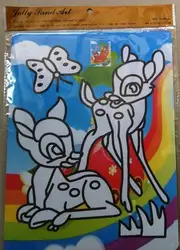 600 шт. 20x28 см Цвет песка арт художественная роспись комплект для детей