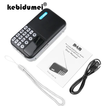 

Portable Digital DAB DAB+ LCD MP3 Radio FM Radio Player Receiver Handheld Bluetooth Speaker USB Mini Music Stereo Radio Audio