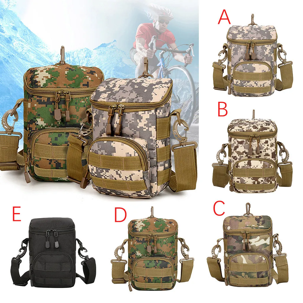 

Shopping Small Handbags Transparent Shoulder Men Oxford Cloth Camouflage Bag Sports Outdoor Leisure Multi-function Bag#621P