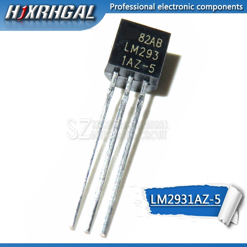 10 шт. LM2931AZ-5 LM293 LM2391AZ TO-92 новый и оригинальный HJXRHGAL | Электронные компоненты