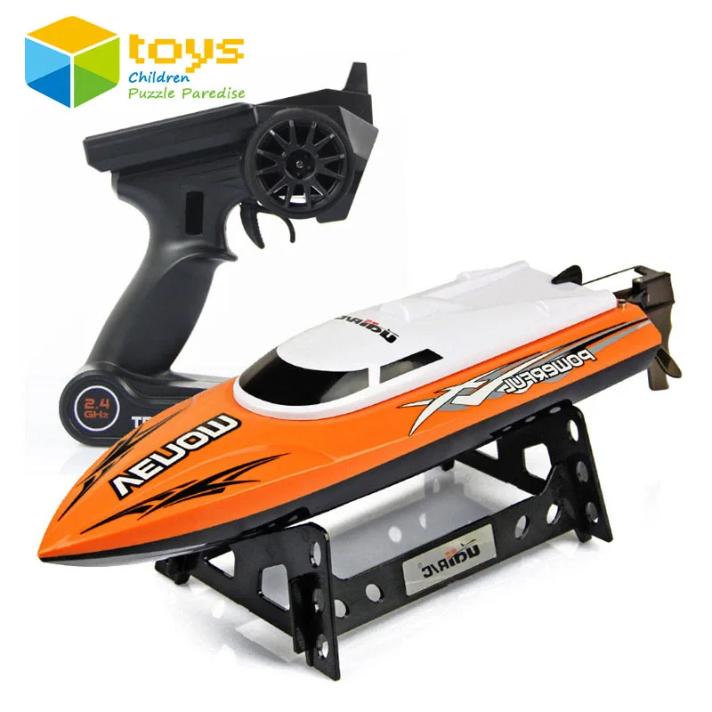Shipped 24H Double Horse Remote Radio Control RC 7002 FAST Racing Speed Boat Toy 
