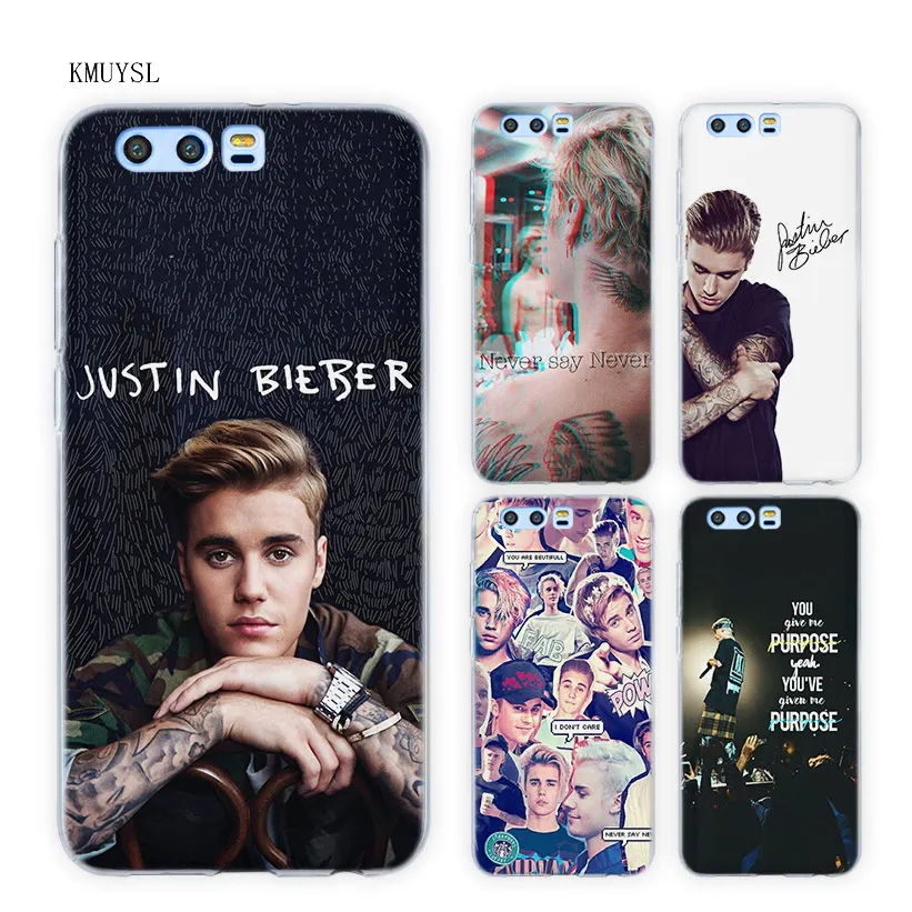 KMUYSL Justin Bieber daddy TPU Transparent Soft Case Cover for Huawei Honor 9 8 Lite 7X 6A 6X 6C Pro 10