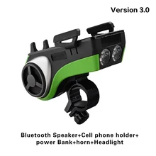Bicycle Bluetooth Wireless Amplifier Bass Speaker Shockproof Outdoor Sport Portable Stereo Bike GBS Speaker With Mic Call