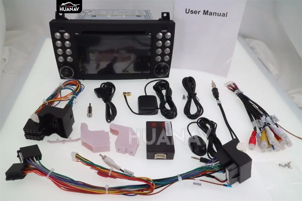 Discount Car DVD player GPS navigation for FOR MERCEDES-BENZ SLK Class R171 SLK200/SLK230/SLK280 Android8/Android7 Multimedia stereo unit 5