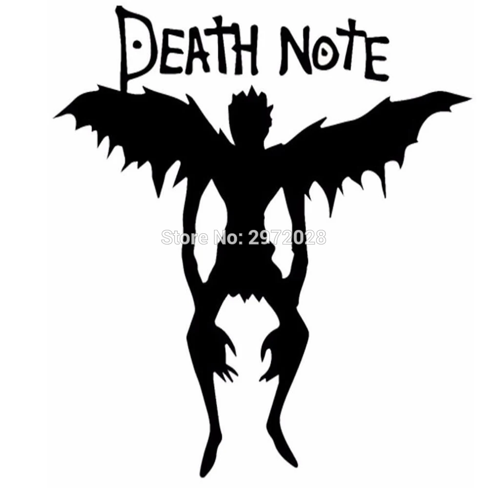 Новый дизайн мультфильм Death Note автомобильный креативный аксессуар автомобильная