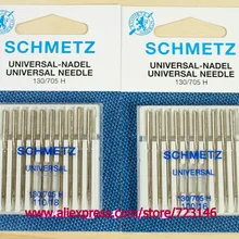 SCHMETZ Universal-Needles Janome Pfaff Juki Singer Bernina for 15x1-Size 10pcs -14 HA
