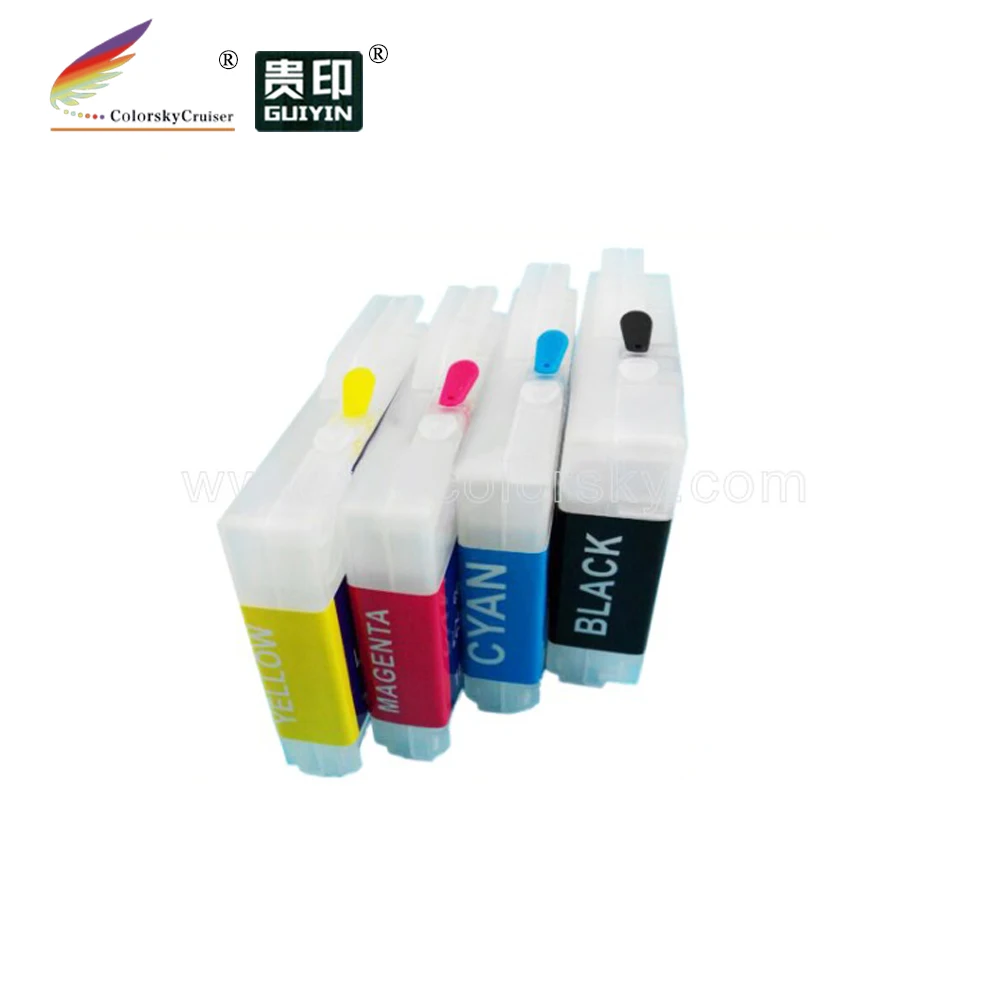 

(RCB-LC51) refillable ink cartridge refill inkjet for Brother FAX 2480C LC 51 57 960 970 1000 LC51 LC57 LC960 LC970 LC1000