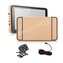 7″ Car GPS Navigation Bluetooth AV-IN Reverse Camera Map 4 LED Night Vision CCD Car Rear View Camera Parking Monitor