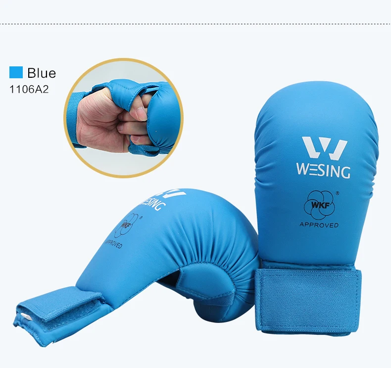 Wesing карате бокс Муай Тай Щитки перчатки набор Insteps спарринг боевые искусства Обучение ног Скоба протектор оборудования DAO