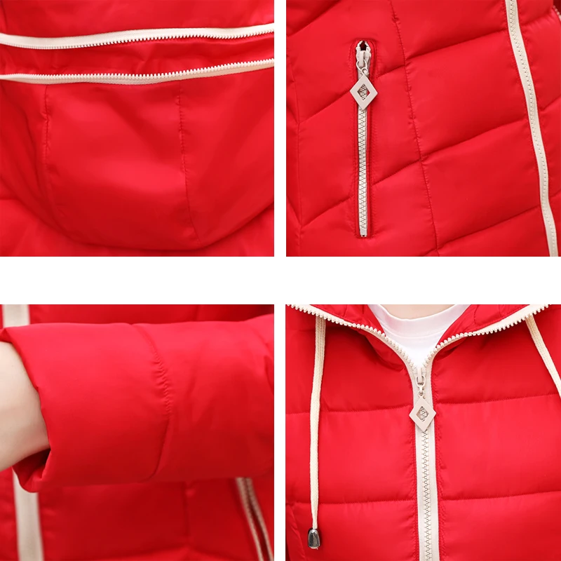 Hooded Outwear Womens Winter Jackets Slim Ladies Women Autumn Basic Jacket Short Casaco Feminino Inverno 2018 New Arrival
