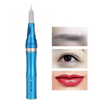 

100-240V Semi-permanent Makeup Kit Tattoo Pen with Cartridge Needles EU Plug Tattoo Machine