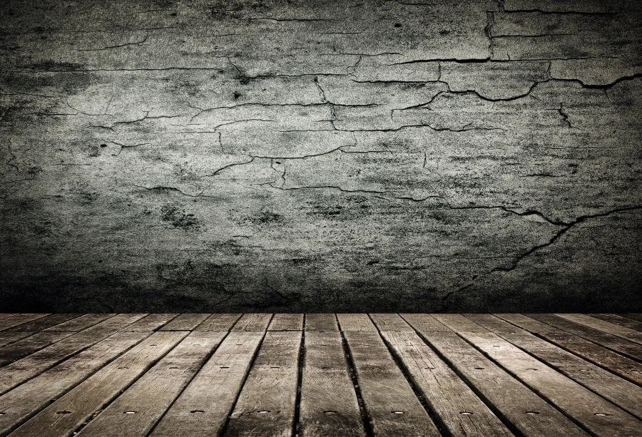 

Laeacco Crack Old Wall Wooden Floor Retro Photo Backgrounds Vinyl Digital Customized Photography Backdrops For Photo Studio