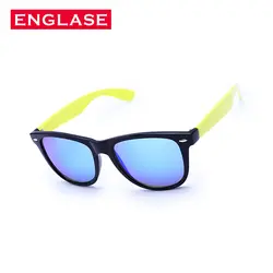 ENGLASE женские солнцезащитные очки модные желтые крутые очки женские круглые солнцезащитные очки красочные наружные спортивные каникулы