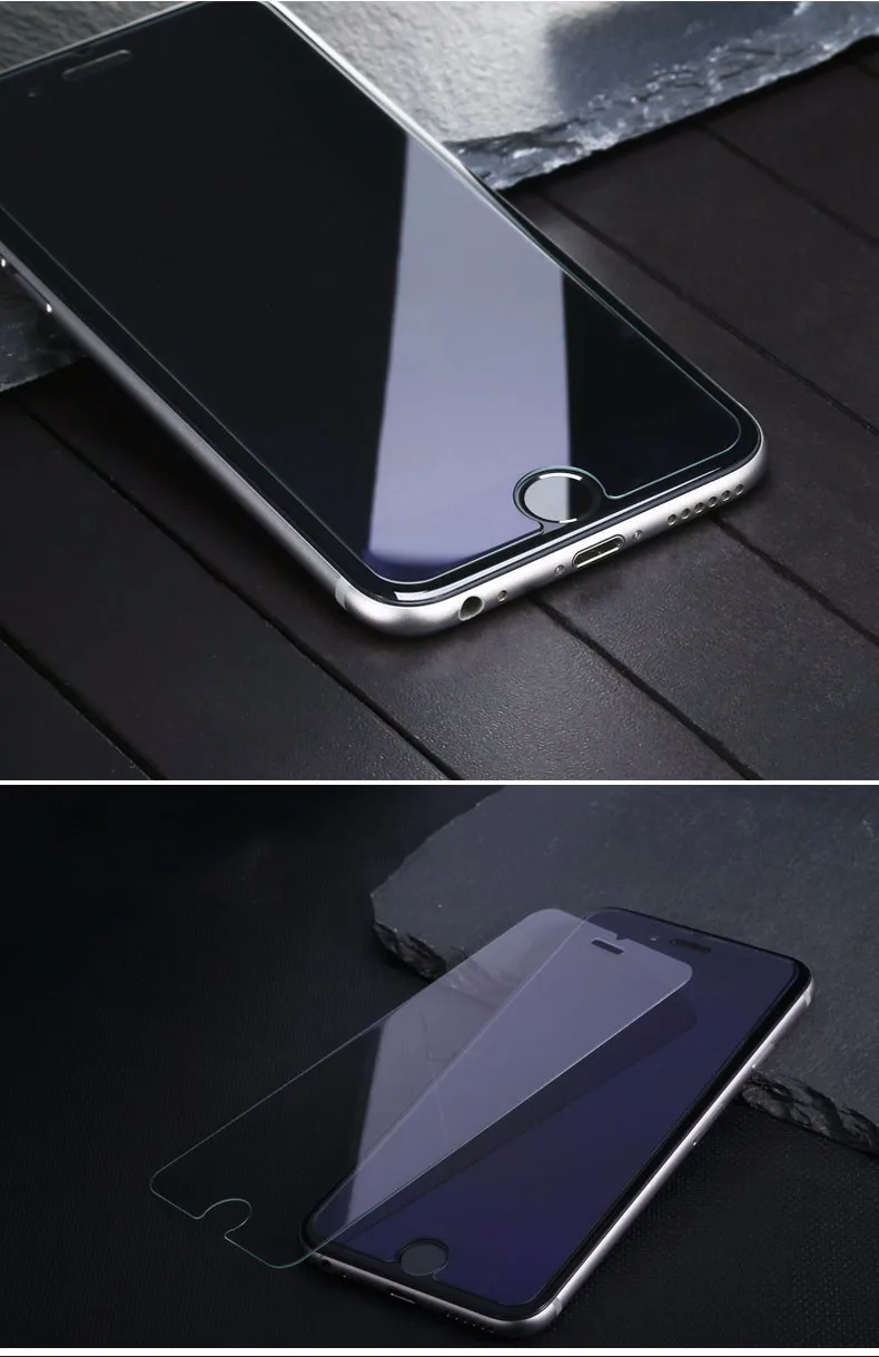 4 шт. для iphone 8 Plus для Apple iphone Xs Max XR X 4 4S 5 5S 5c SE 6 6s 7 Plus защитная пленка из закаленного стекла 9H