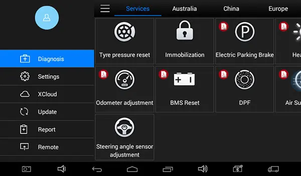 XTOOL EZ400 Pro диагностический инструмент IMMO масляный сервис EPB TPS(без дополнительного VCI) такая же Функция как PS90 XTOOL PS90