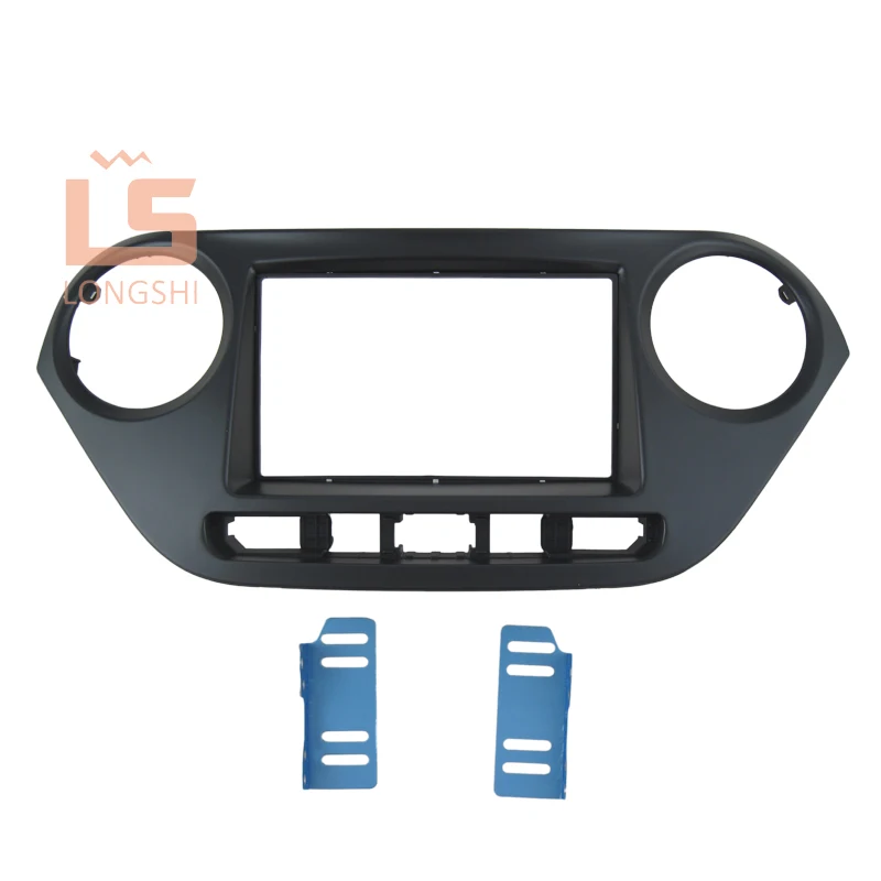

Car refitting DVD frame DVD panel Dash Kit Fascia Radio Frame Audio frame for 2014 HYUNDAI I-10, i10, 2 DIN(HIGH-END, RHD)