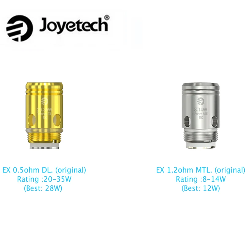 5pcs Authentic Joyetech EX Coil Head for Exceed