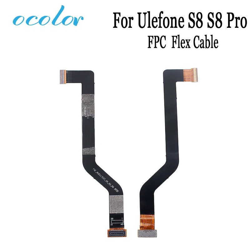 

ocolor For Ulefone S8 S8 Pro Display Connector FPC Flex Cable Assembly Replacement For Ulefone S8 Pro FPC Connector Repair