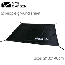 Mobi Garden/210x140 см, 2 шт/комплект-люди лист кемпинга палатки след брезент Водонепроницаемый